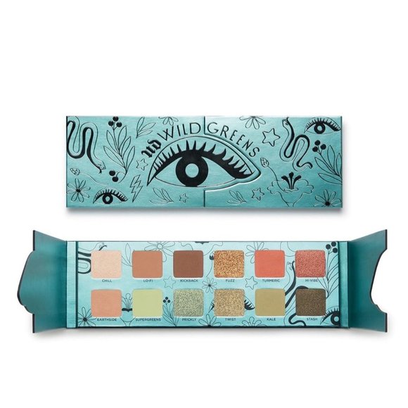 Urban Decay Other - NIB Urban Decay Wild Greens 12-Color Shimmer, Matte, Metallic Eyeshadow Palette